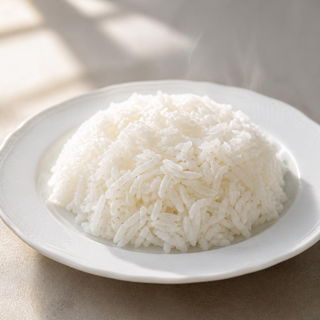 Bakmi Golek Nasi Putih